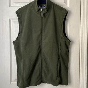 Green Fleece Vest